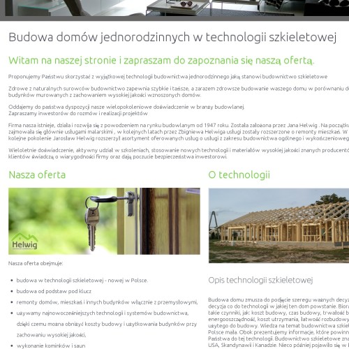 Modułowe domy szkieletowe w Zielonej Górze