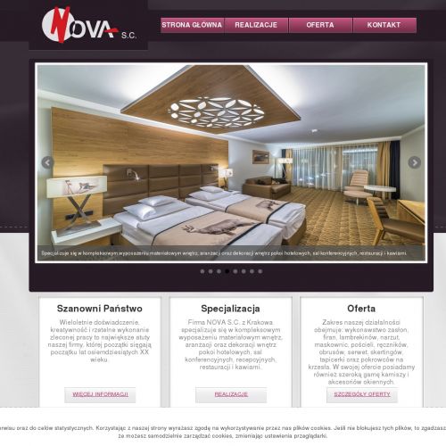 Firany do restauracji