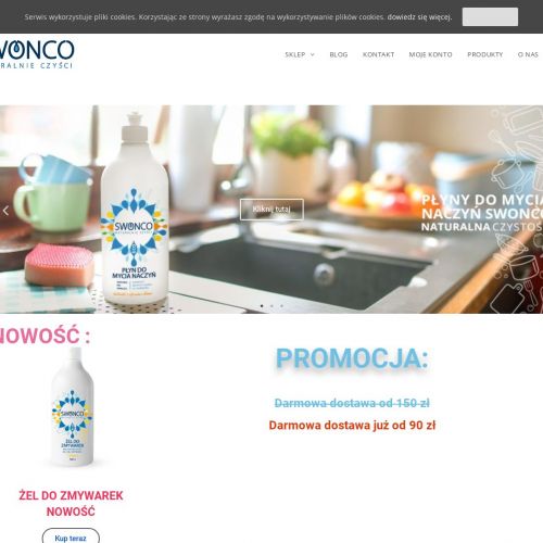 Środki czystości do sprzątania bio