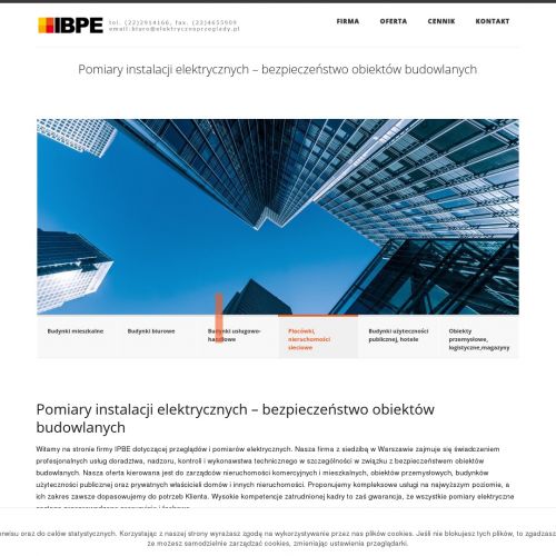 Pomiar natężenia oświetlenia w Katowicach