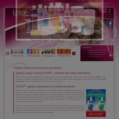 Lakier do włosów z brokatem złoty