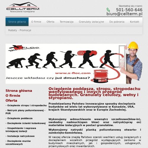 Ocieplenie ekofibrem w Warszawie