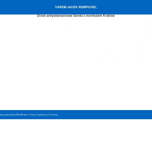 Bramy garażowe gerda Kraków