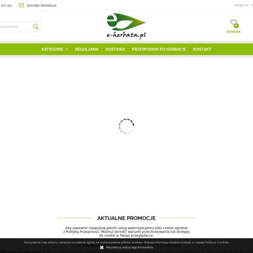 Herbata zielona łódź