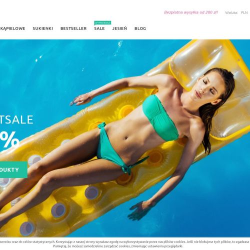 Kostiumy kąpielowe ciążowe