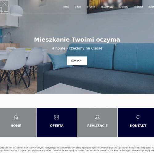 Wizualizacja wykończenia mieszkania pod klucz w Gdańsku