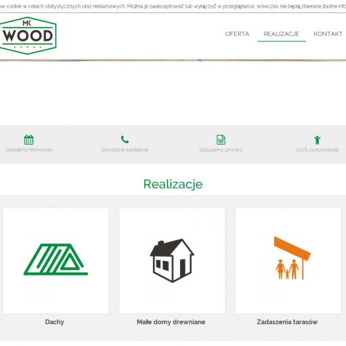 Budowa zadaszenia przy budynku łódź