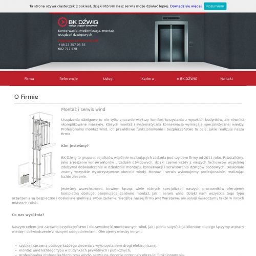 Platforma dla niepełnosprawnych - Warszawa