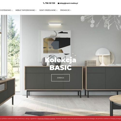 Meble systemowe do salonu