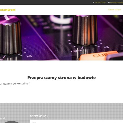 Oświetlenie imprez warszawa mokotów - Warszawa