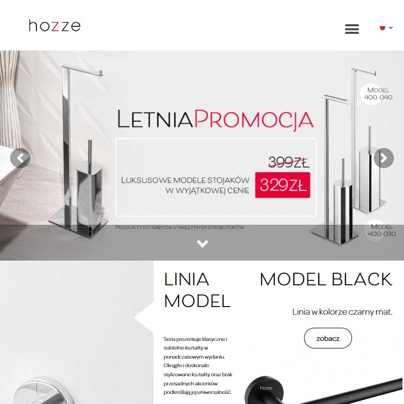 Narożny koszyk pod prysznic