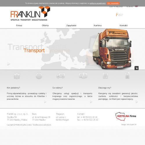 Transport paletowy krajowy w Zielonej Górze