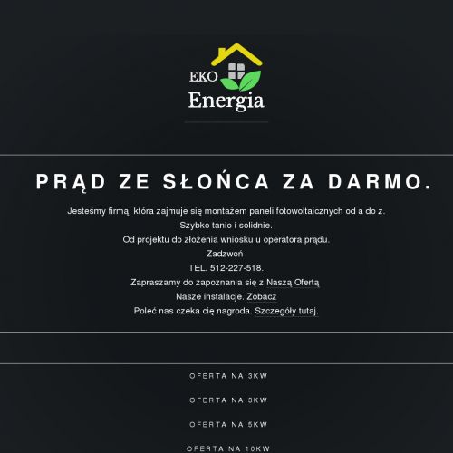 Fotowoltaika na płaskim dachu - żagań