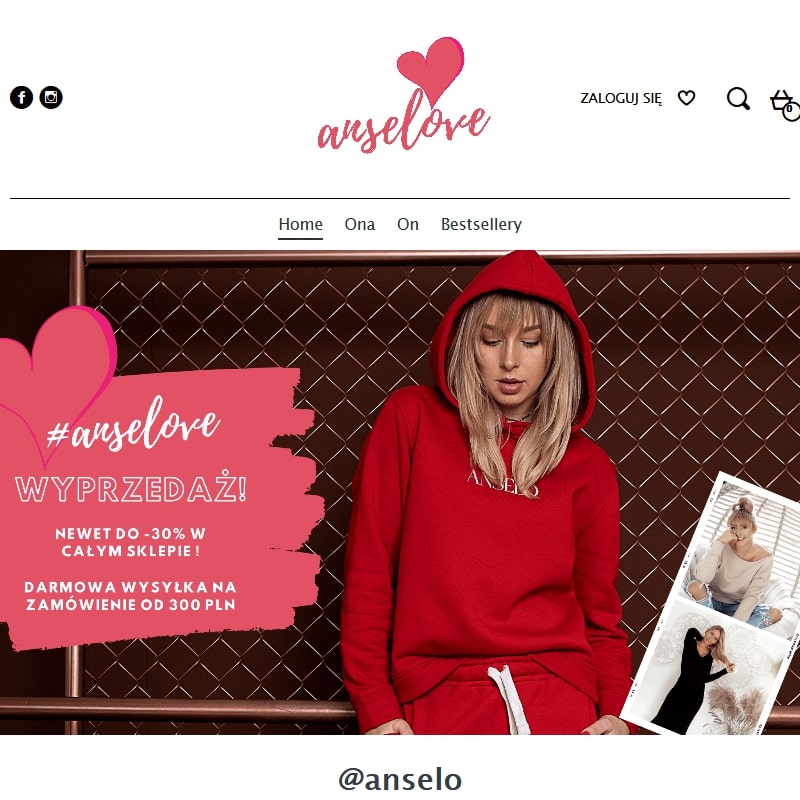 Komplet z dzianiny swetrowej