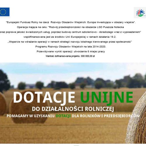 Dotacje na działalność pozarolniczą 2021