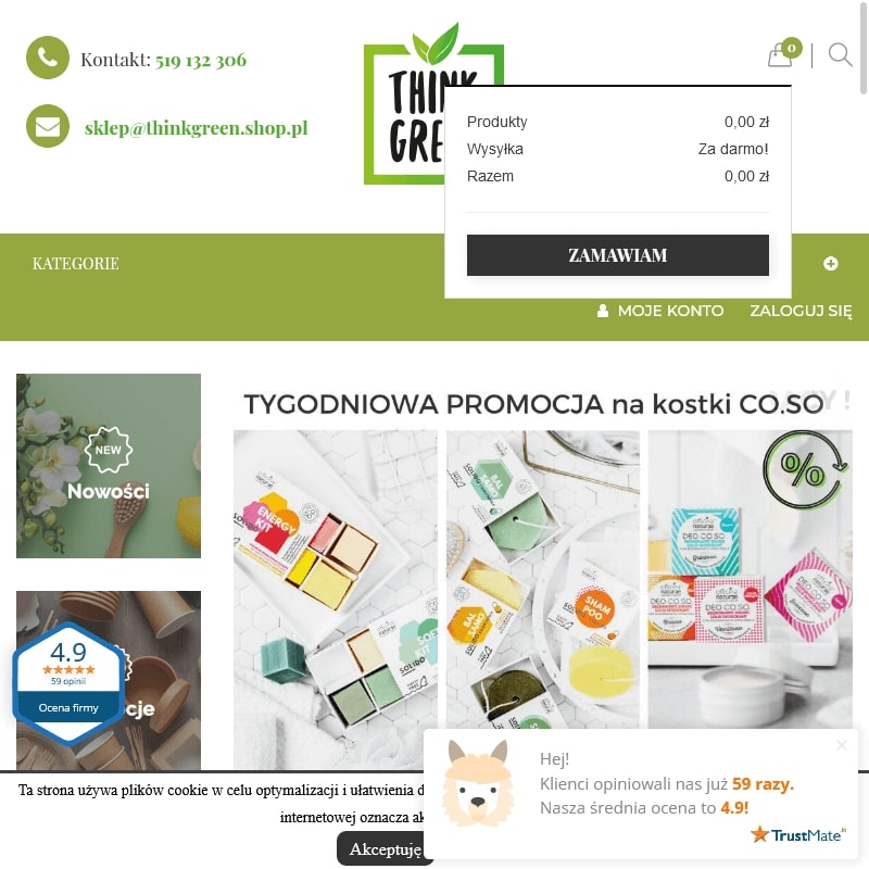 Ekologiczny lunchbox