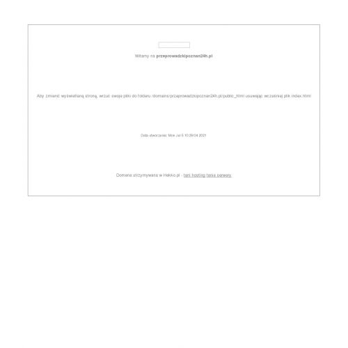 Bagażówka dobre ceny w Poznaniu