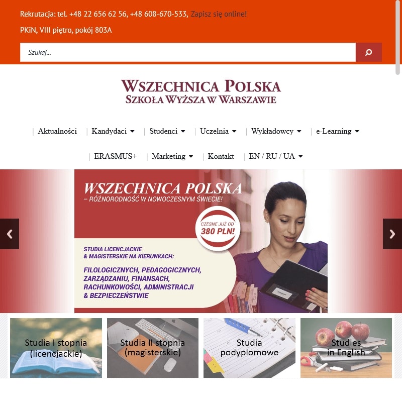 Studia podyplomowe pedagogika - Warszawa