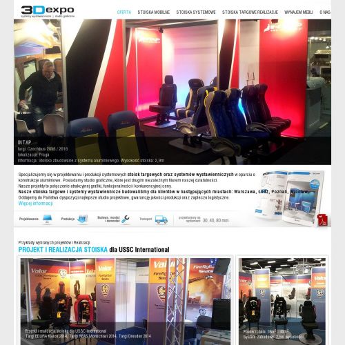 Poznań - ścianka reklamowa składana