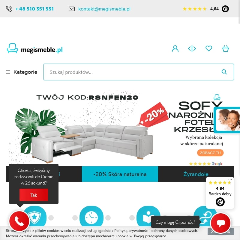 Kanapa pikowana rozkładana