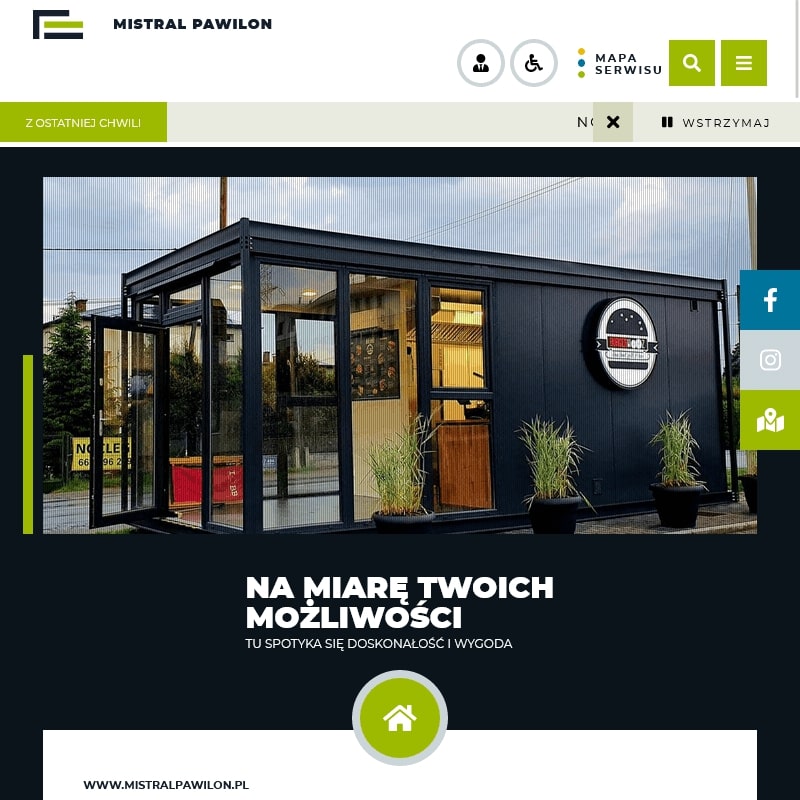 Pawilon handlowy modułowy - Częstochowa