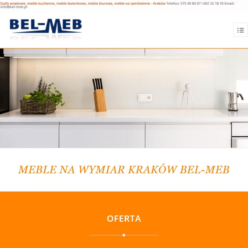 Kraków - kuchnie lakierowane