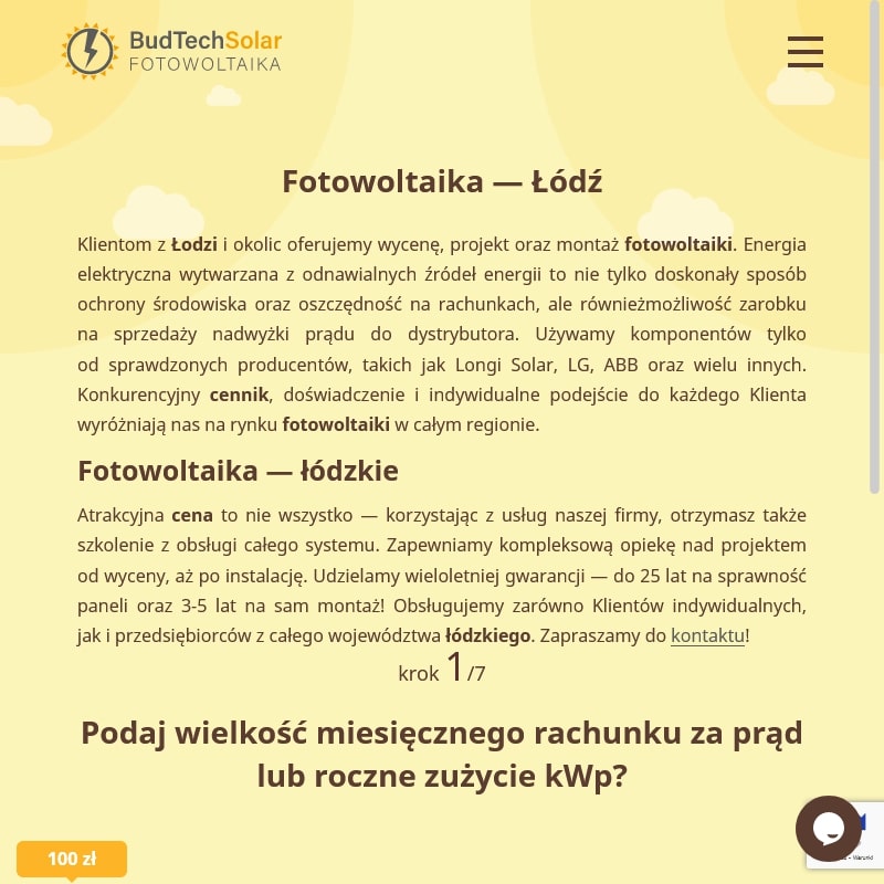 Montaż fotowoltaiki na dachówce w Łodzi