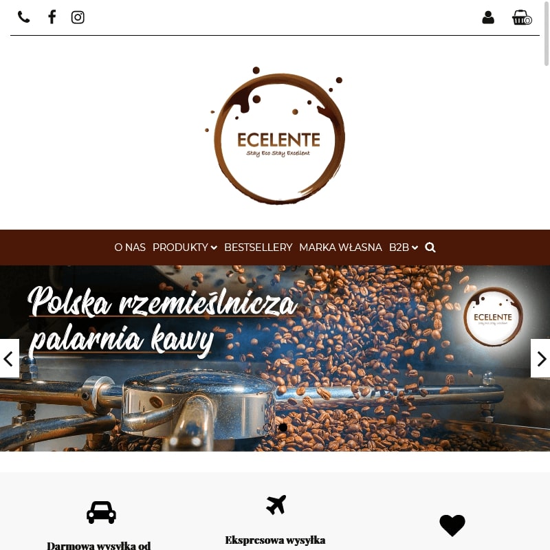 Warszawa - zestaw prezentowy kawa