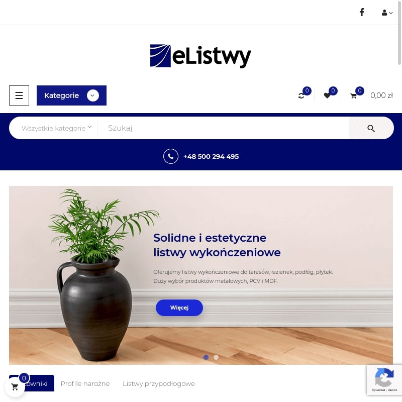 Listwy przypodłogowe aluminiowe