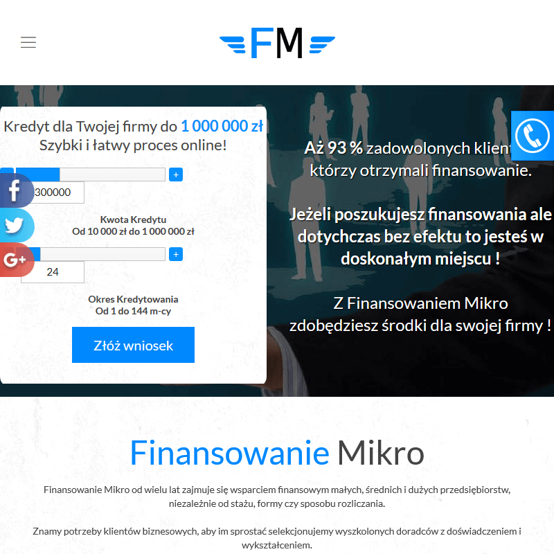 Kredyt dla firm w Warszawie