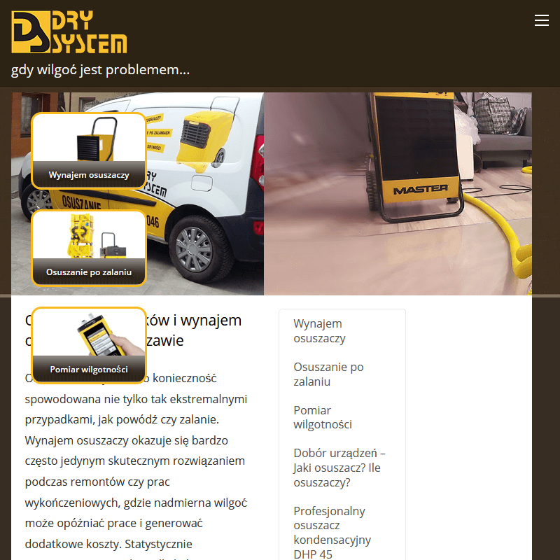 Osuszanie budynków warszawa ceny