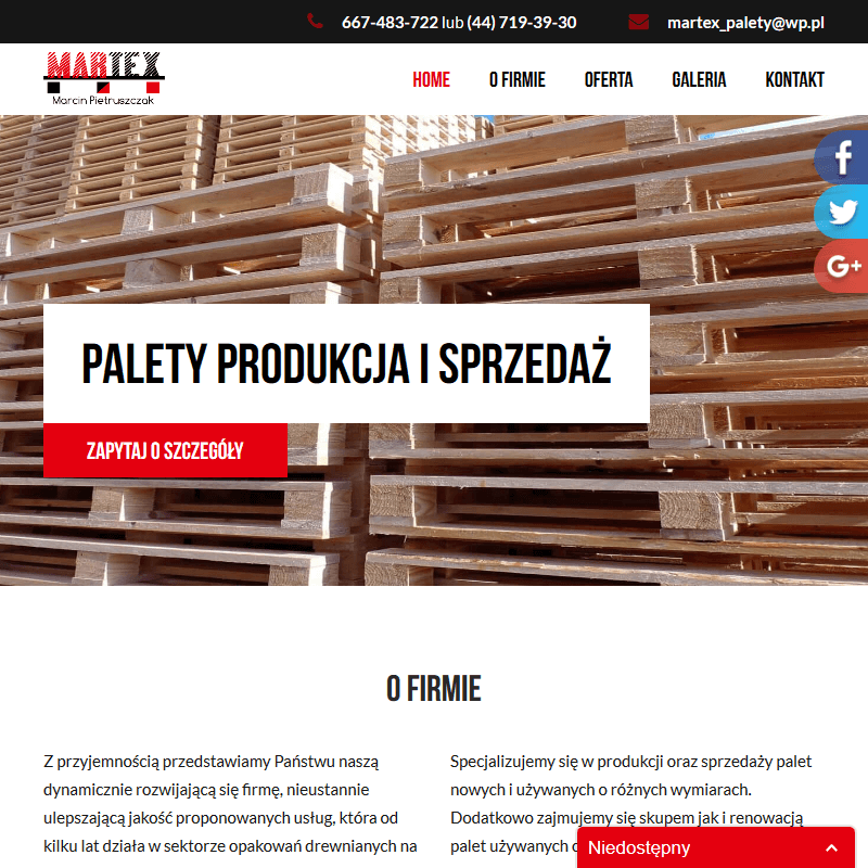 Producent palet łódzkie - łódź