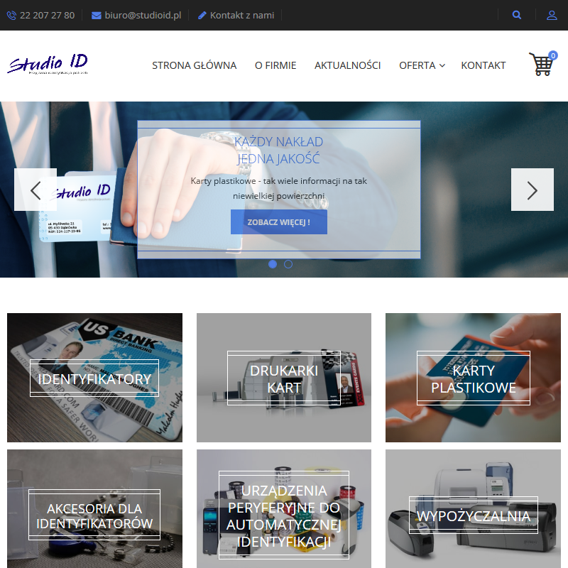 Drukowanie na kartach plastikowych - Warszawa