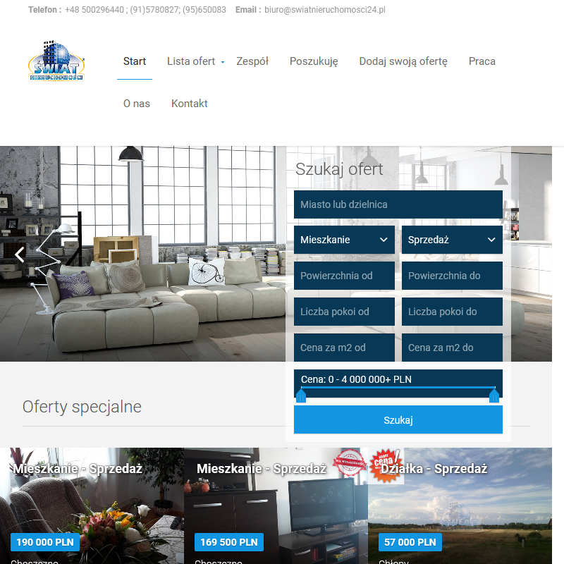 Mieszkanie choszczno 2 pokojowe - Stargard