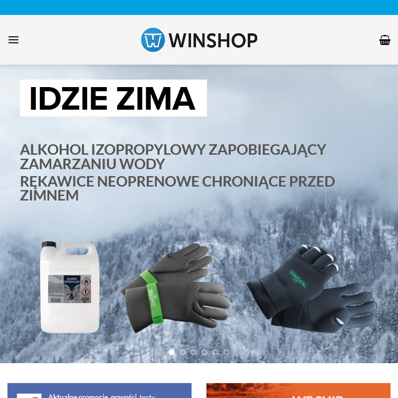 Zestaw do mycia witryn sklepowych w Krakowie